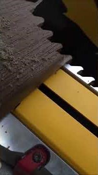 Miter Saw Blade Test: Watch it Slice Through Composite! #shorts