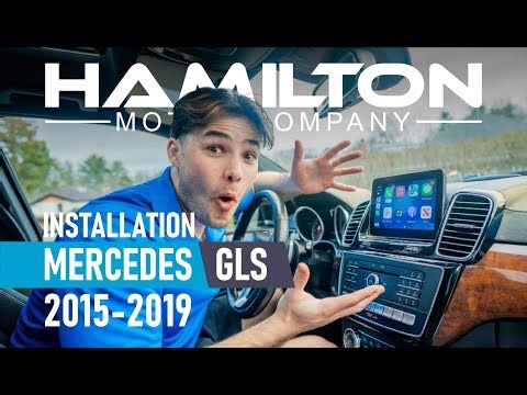 2015-2019 Mercedes GLS Installation for Apple CarPlay/Android Auto by Hamilton Motor Company
