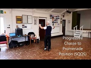 QUICKSTEP - Chasses, forward twinkle in PP, hop to double lock step