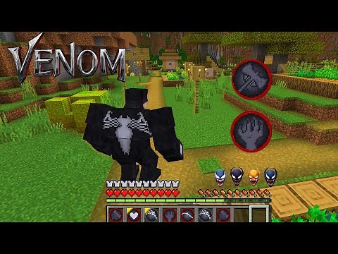 How To Play as VENOM In Minecraft! (Ps5/XboxSeriesS//PE/MCPE)