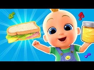 🍔 Let's Make a Sandwich! Fun Kindergarten Songs for Happy Kids | Sing, Dance, and Enjoy! 🎶