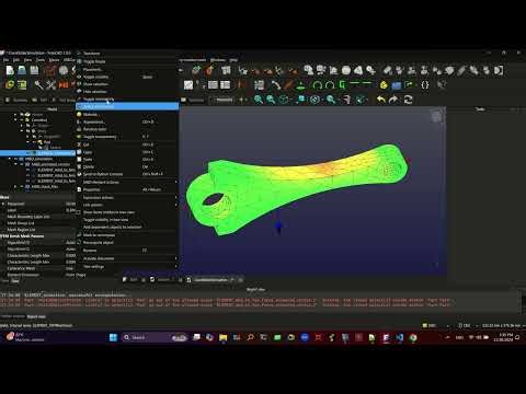 FreeCAD-MBDyn-Calculix