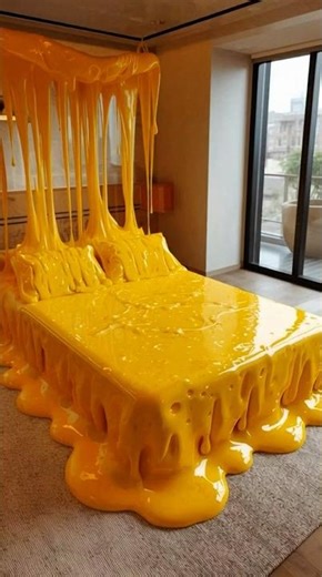 [ASMR] Which Bed Would You Sleep On..?| 🧀, 🍯, 🌊 or 🏜️ | #asmr #bed #viral