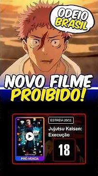 FILME de JUJUTSU KAISEN vai ser +18? 😨💔