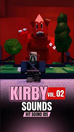 Kirby HIT sound IDs - Vol. 02 #shorts #forsaken #roblox #forsakenroblox
