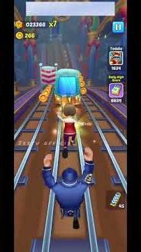 Subway Princess runner 😀😀 #subwaysurfs #games #sybotv #animatedmovie #cartoon