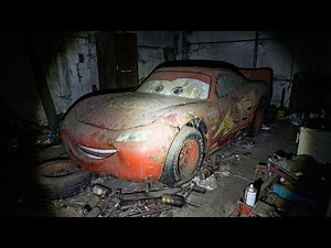 I Found the REAL Lightning McQueen in an Abandoned Hangar... (Phone Footage)