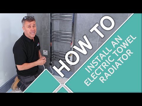 How to Install an Electric Towel Radiator | Bathroom Mountain
