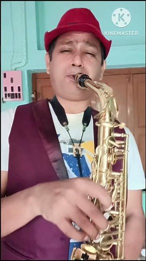 Jiye To Jiye Kaise Bin Aapke 🎷 | Heart Touching Saxophone Cover | Saajan Movie Song #shortvideo
