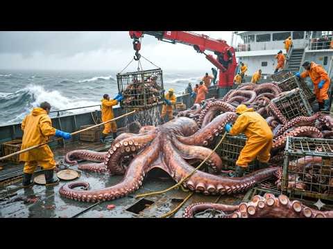 TERRIFYING: Giant Octopus Attack! Catching a 100LB Sea Monster – Underwater Survival Battle!