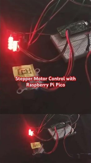 Stepper Motor with Raspberry Pi Pico using MicroPython