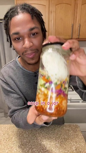 Delicious Soup in a Jar - Easy Healthy Recipe for Lunch or Dinner