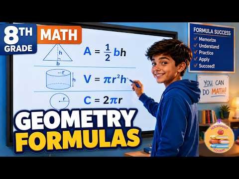 Geometry & Science Formulas Made Easy | Grade 8 Math Week 3 Day 3