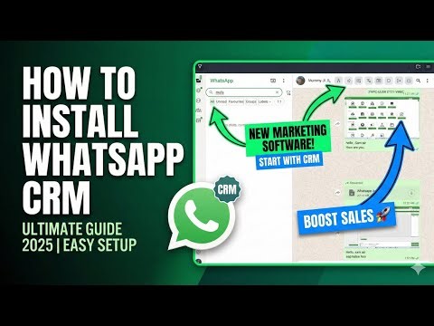 How To Install WhatsApp CRM (2025 Guide) | Best WhatsApp Marketing Software Setup