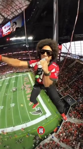 The #atlantafalcons and their fans got to celebrate #atlanta #hiphop50thanniversary with #Ludacris #ti #jeezy #quavo and others | Hood Affairs TV