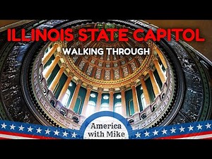 Walking Through Illinois State Capitol
