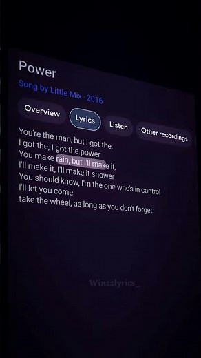 Little Mix - Power (2016) 🔥 #Lyrics #Power #LittleMix
