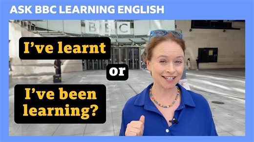 BBC Learning English - Ask BBC Learning English / Present perfect simple vs Present perfect continuous