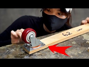 Parents, Don't Miss Out: Creative DIY Toys from Caster Wheels and Scrap Wood