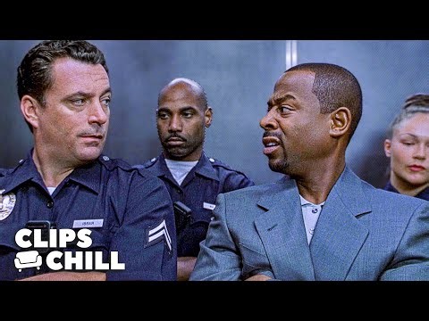 Fake Cop Martin Lawrence Fools the Entire Police Station | Blue Streak