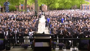 Since Yale’s first century, the Baccalaureate service has marked a meaningful moment for Yale College seniors. This ceremony features an address by President Maurie McInnis, remarks by Dean Pericles Lewis, and time-honored Yale traditions. Watch LIVE ➡️ ➡️ ➡️ bit.ly/4j9ikm3 The ceremony is scheduled to begin today, Sunday, May 18, at 10 a.m. #Yale2025 🎓 | Yale University