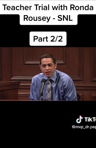 Teacher Trial SNL: Courtroom Drama Part 22
