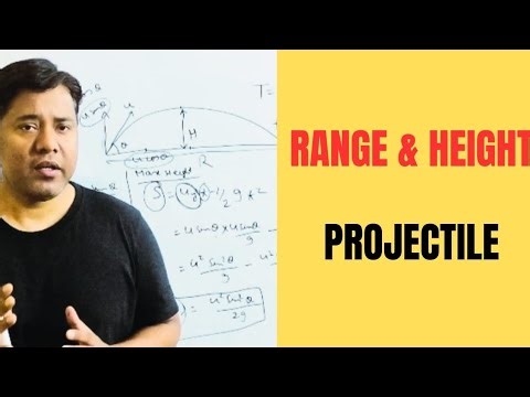 Projectile Motion: Range & Maximum Height (R & H) | Class 11 Physics JEE NEET JEE Advanced