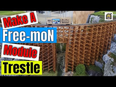 How I Made A Free-Mon Module - Trestle - DaBob's ManCave