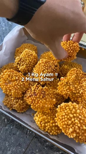 Tri Ananda | Nugget & Chicken Patty for Suhoor ✨, dari satu kilo ayam bisa siapin protein untuk menu sahur biar praktis! Jangan lupa save videonya ya 👌🏻... | Instagram