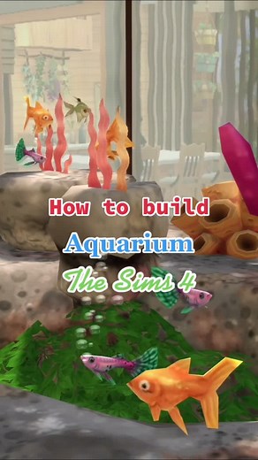 Building an Aquarium in The Sims 4