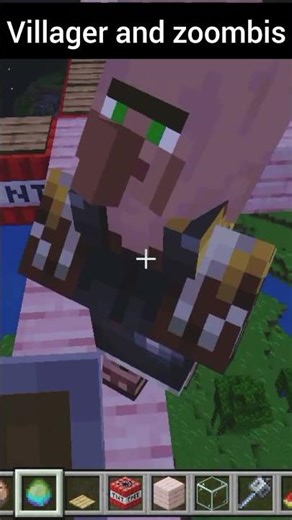 villager vs zoombis win??? #shorts