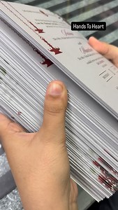 Handmade Wedding invitations are always the best ♥️ | Hands To Heart