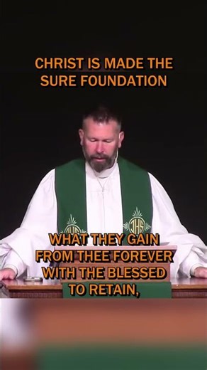 Christ Is Made the Sure Foundation - Acapella