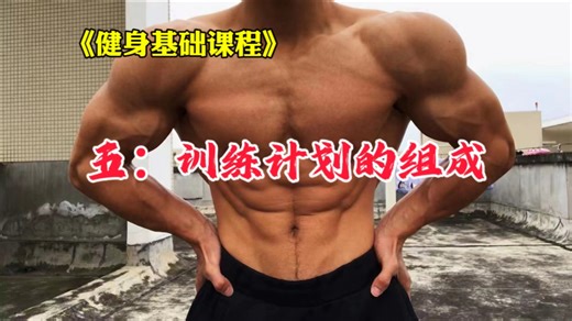 力量训练中关于训练计划的组成。训练中次数、训练量、训练动作与动作顺序、组间休息和训练频率，你都需要深度了解。