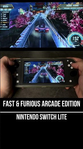 Fast & Furious Arcade Edition Nintendo Switch Lite Gameplay