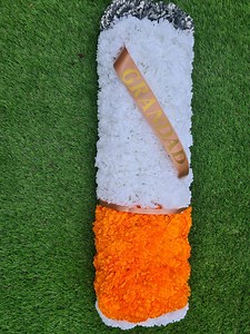 Handmade Silk Flower Funeral Tribute: Unique Memorial Wreath - Etsy Canada