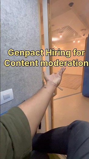 Genpact hiring freshers & Experience for Content Moderation #genpactcareers #jobvacancy #jobsearch
