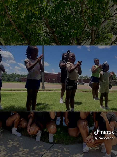 Our first ever performance as a whole !! 24-25 JCM Middle & High School 💚💛!! #ucacamp2024 #cheerleading #blackgirlcheer #melanin #cheerleading #cheerstunts #texascheerleaders #followourcheer #jcmcheerleaders #cheer25 #viral #makeusviral #tightmotions #brightsmiles #loveforkids💕 #pressure #newgoals #blackgirlcheer