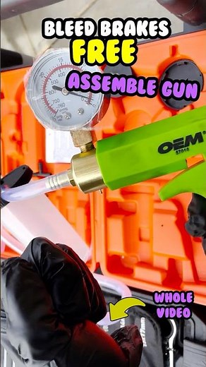 Vacuum Bleed Brakes Fast By Yourself EASIEST METHOD