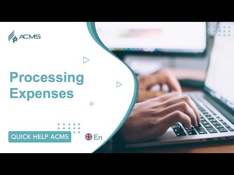 Quick Help: How to record Expenses