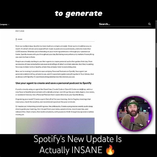Spotify's New Update Is Actually INSANE 🔥 #insane