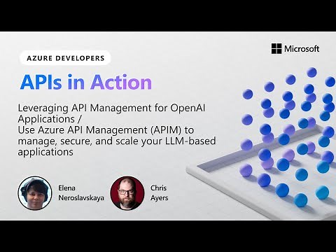 Use Azure API Management (APIM) to manage, secure, and scale your LLM-based applications