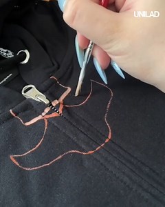 This artist uses bleach to create intricate custom designs on hoodies 😮 | GOODLAD