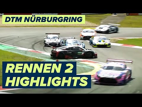 Albon gewinnt Chaos-Rennen | DTM Nürburgring 2021 Rennen 2 | Highlights