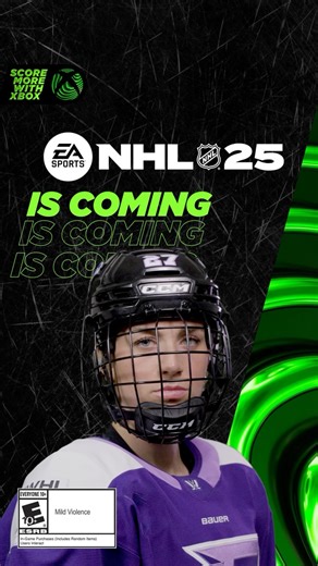 EA SPORTS on Instagram: "#NHL25 is joining Xbox Game Pass Ultimate and EA Play April 10th! #ScoreMoreWithXbox #ItsInTheGame"