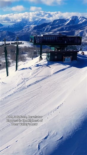 A milestone day at Deer Valley. After months of dedication, and a lot of work behind the scenes from our Mountain Operations team, Vulcan Express and Revelator Express are now open. 🚠🚡 With 26 of 31 chairlifts turning today, this marks the most lifts ever operating at Deer Valley. Thank you to the team whose expertise and commitment continue to move the mountain forward. | Deer Valley Resort