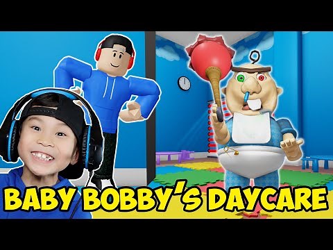 Can We ESCAPE BABY BOBBY'S DAYCARE OBBY! ON ROBLOX