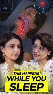 Sleep Apnea Is Only for Men? ‪@ResmedIndia1‬ ‪@SohaAliKhanP‬