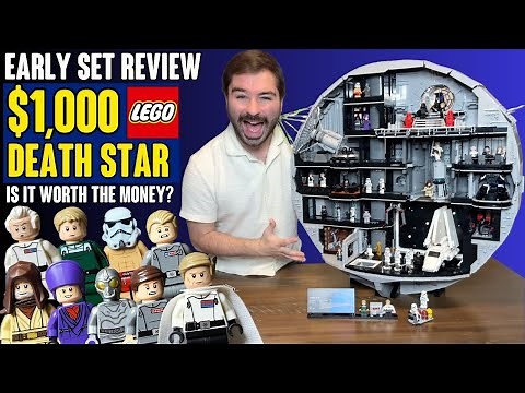 $1000 LEGO Star Wars UCS Death Star REVIEW: Is It Worth The Money?