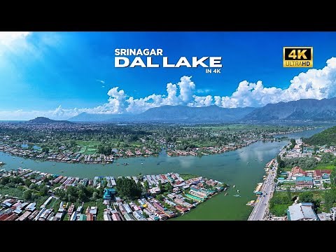 Dal Lake Kashmir Aerial Tour – Mesmerizing 4K Drone Video ‪@8kEarth‬